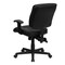 Flash Furniture Leather Contemporary Chair, 18-1/4" to 22-1/4", Adjustable Arms GO-1574-BK-A-GG - alternate 2